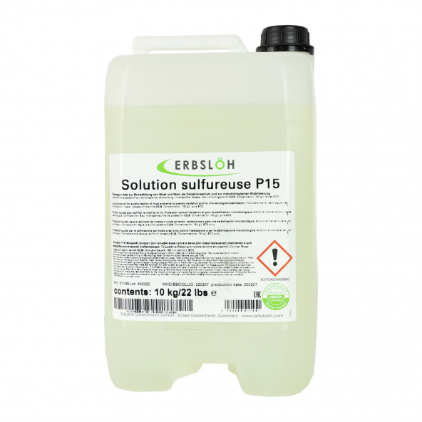 Erbslöh liquid sulphite P15 - 10 kg