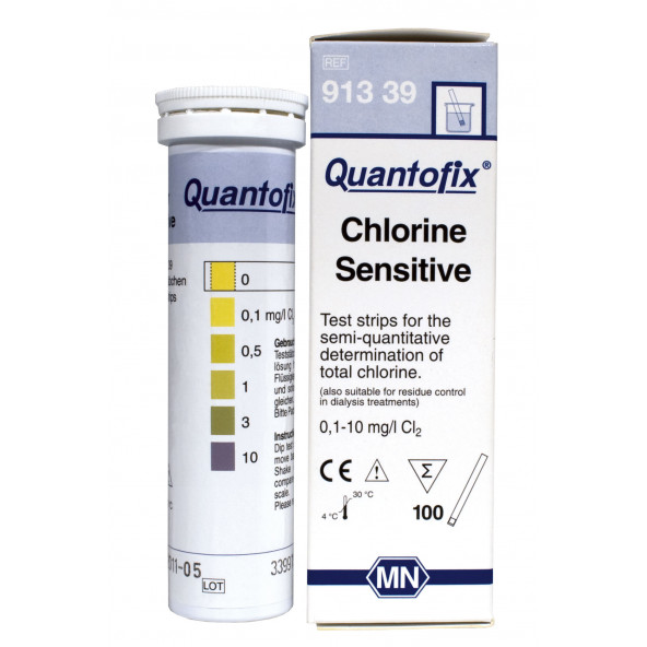 Quantofix chloor 0 - 1 mg 100 teststaafjes