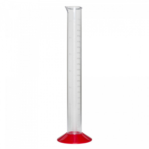 Plastic graduated measuring cylinder - 210 ml