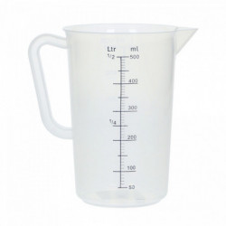 measuring jug polypropylene graduated 500 ml