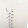 cruche de mesure polypropylène gradue 1000 ml 1