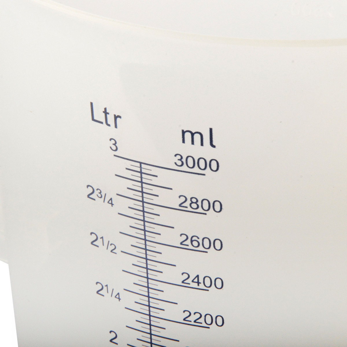 cruche de mesure polypropylène gradue 3000 ml