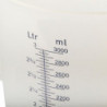 Messbecher Polypropylen graduiert 3000 ml 1