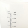 Messbecher Polypropylen graduiert 5000 ml 1