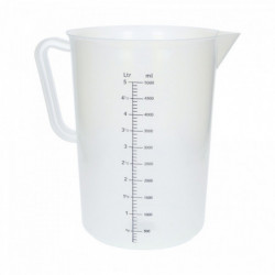 measuring jug polypropylene graduated 5000 ml