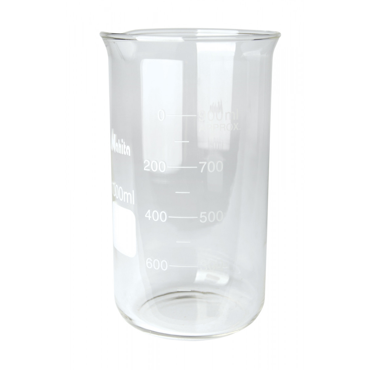 glass beaker 1000 ml graduated heat-resistant
