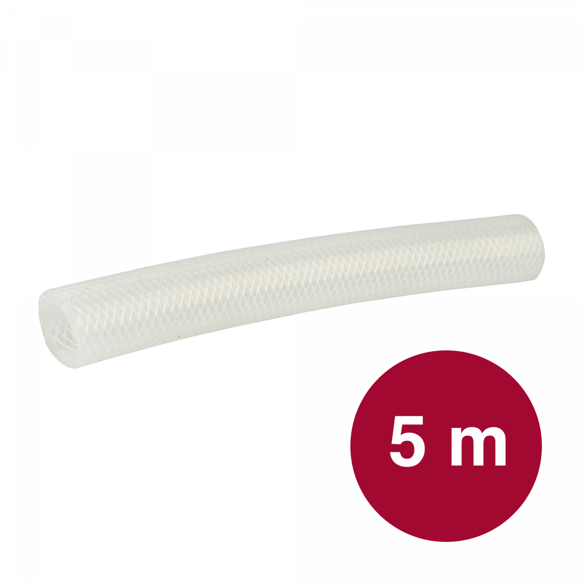 Silicone hose reinforced 19 x 28 mm per 5 metres