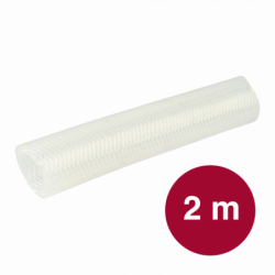 Silicone hose reinforced 28 x 38 mm per 2 metres