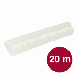 Silicone hose reinforced 28 x 38 mm per 20  metres