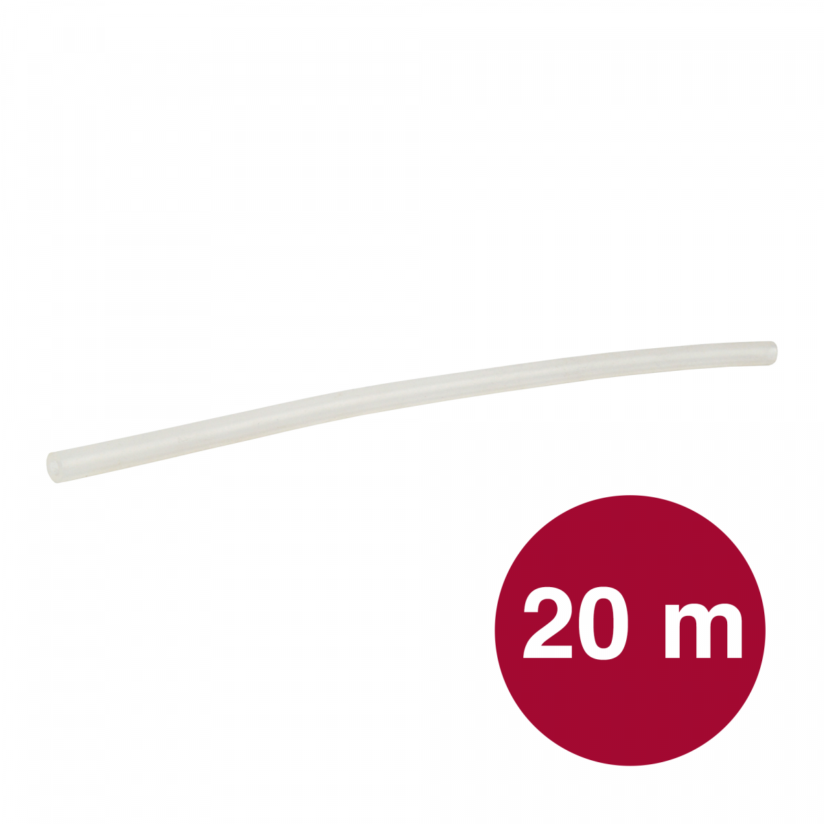 Silicone hose 3 x 6 mm per 20 metres