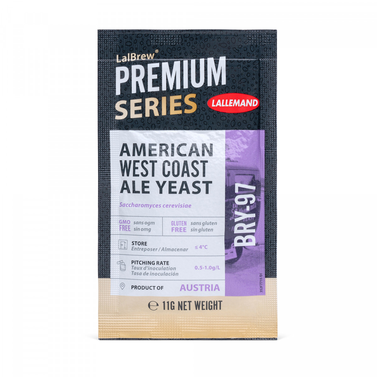 LALLEMAND LalBrew® Premium dried brewing yeast BRY-97 - 11 g