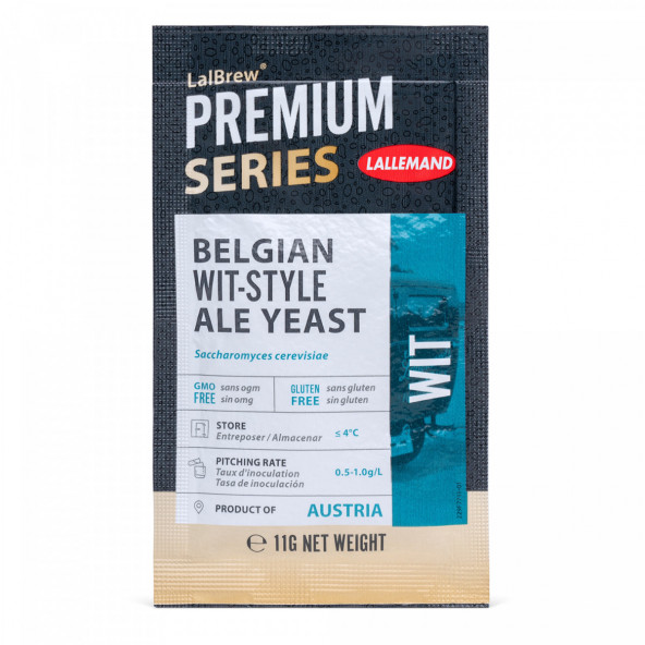 LALLEMAND LalBrew® Premium levure de bière sèche Wit - 11 g