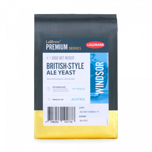 LALLEMAND LalBrew® Premium dried brewing yeast Windsor Ale - 500 g