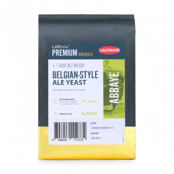 LALLEMAND LalBrew® Premium dried brewing yeast Abbaye - 500 g
