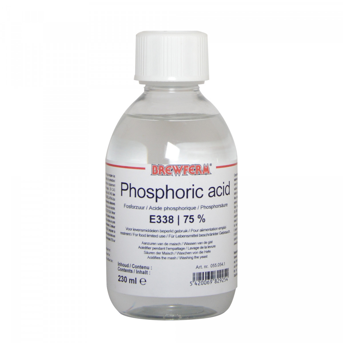 Acide phosphorique 75 % 230 ml • Brouwland
