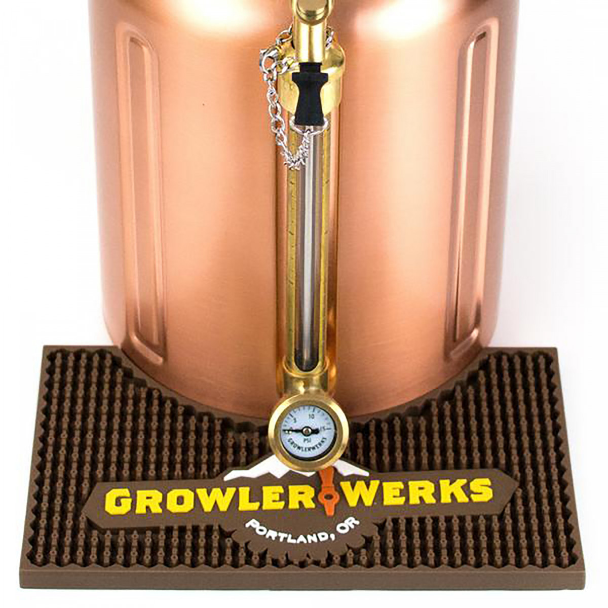 GrowlerWerks uKeg™ 64 tapis de comptoir