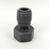 Duotight joiner 9.5 mm (3/8”) push-in fitting to 5/8" internal thread 0