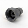 Duotight joiner 9.5 mm (3/8”) push-in fitting to 5/8" internal thread 2