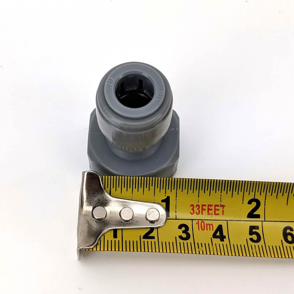 Duotight joiner 9.5 mm (3/8”) push-in fitting to 1/2"