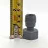 Duotight joiner 9.5 mm (3/8”) push-in fitting to 5/8" internal thread 5