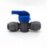 Duotight 8 mm (5/16”) push-in fitting with ball valve 1