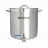 Brewferm homebrew kettle SST 50 l with ball valve (40 x 40 cm) 0