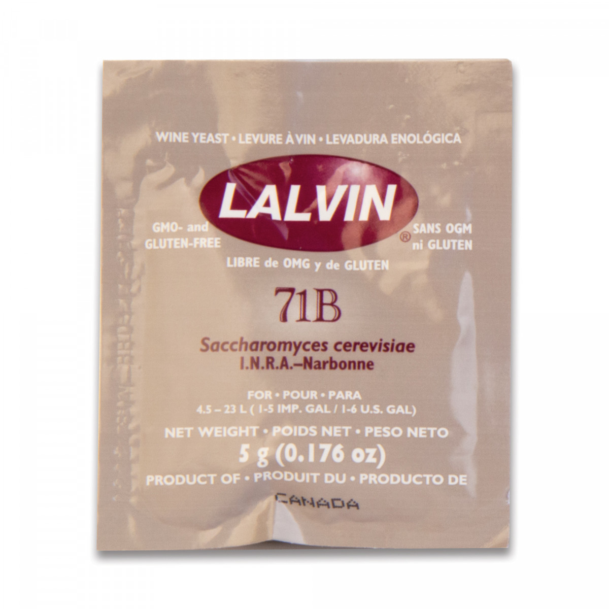 Levure sèche 71B™ - Lalvin™ - 5 g