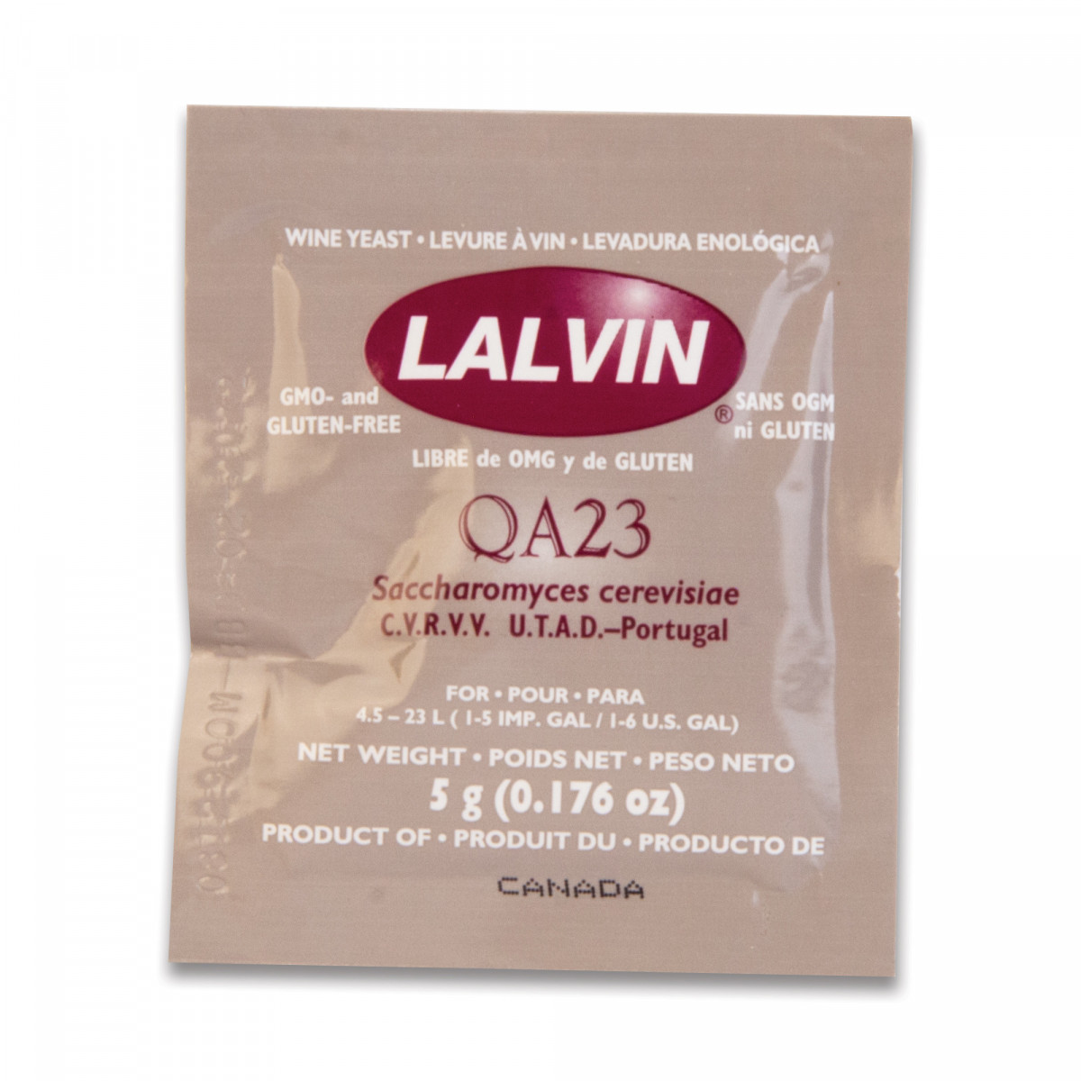 Levure sèche QA23™ - Lalvin™ - 5 g