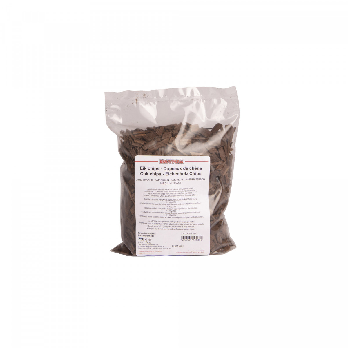 Brewferm oak chips American - medium toast 250 g