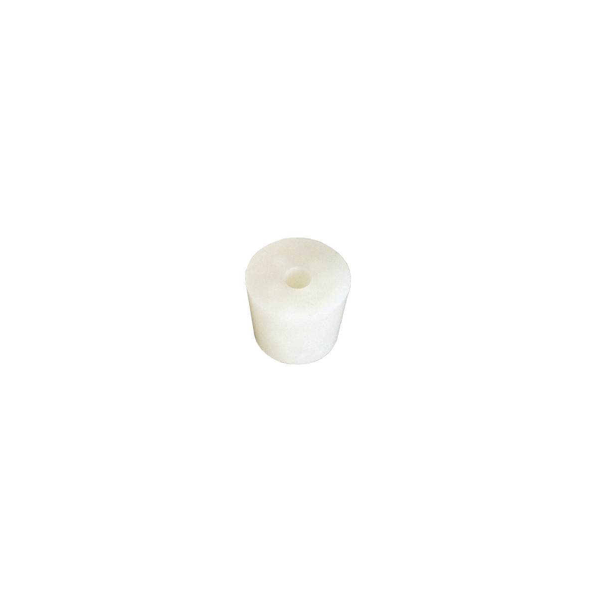 silicone bung 60/70 mm - with 9 mm hole
