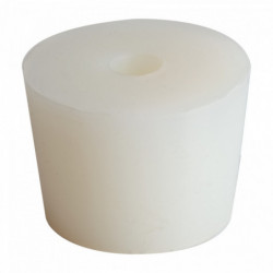 Silicone bung 60/70 mm - with 17 mm hole