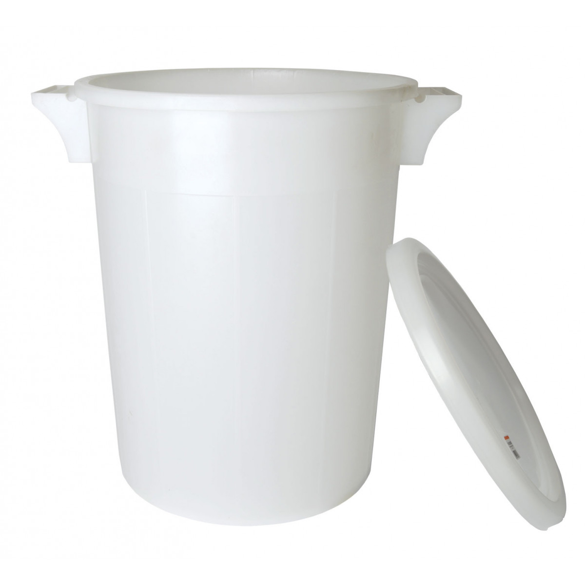 Plastic bucket 50 l with handles, incl lid