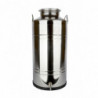 stainless steel barrel 100 l + tap 0