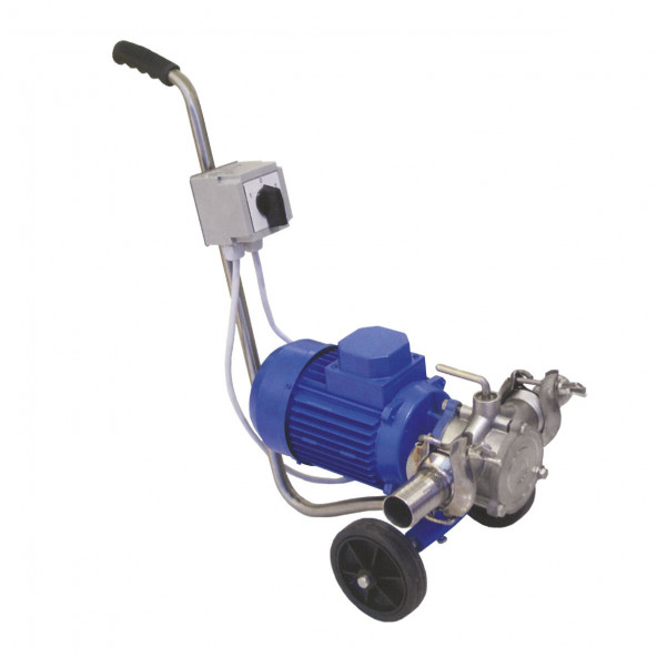pompe roteur ECO 40mm INOX +bypas+chariot
