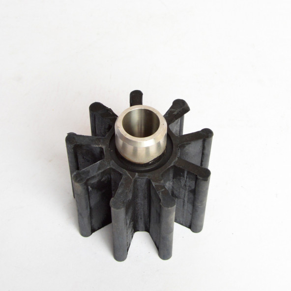 Impeller rubber with axe for pump ECO 40 mm short