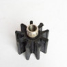 Impeller rubber with axe for pump ECO 40 mm short 0