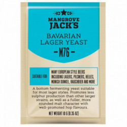 Levure de bière sèche Bavarian Lager M76 - Mangrove Jack's Craft Series - 10 g