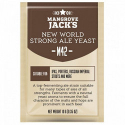 Levure de bière sèche New World Strong Ale M42 - 10 g - Mangrove Jack's Craft Series