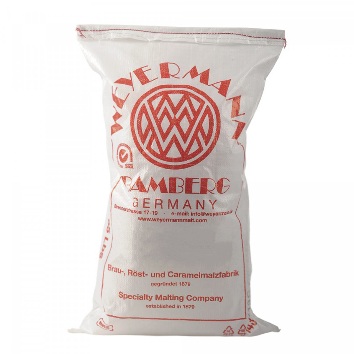 Weyermann® malt d'orge diastatique 2,5-4 EBC 25 kg
