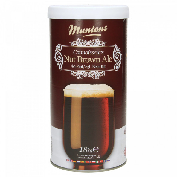 Kit de bière Muntons Nut Brown Ale 1,8 kg