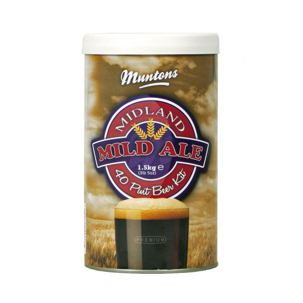 Kit de bière Muntons Midland mild 1,5 kg