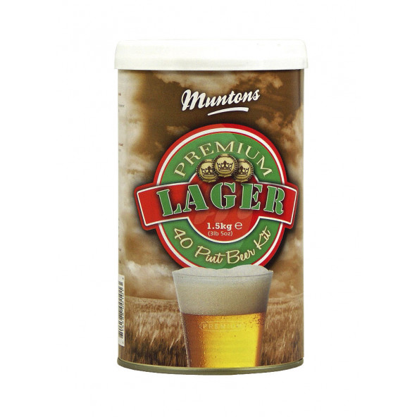 Kit de bière Muntons Premium lager 1,5 kg