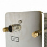 Refroidisseur de moût modèle à deux chambres - inox - 1000 l/h - DN40 4