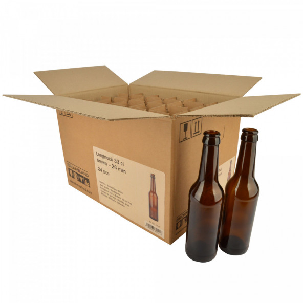Longneck Bouteille de bière 330 ml (30 pcs) Bière