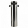 Quadruple beer tap tower - brushed stainless steel 1