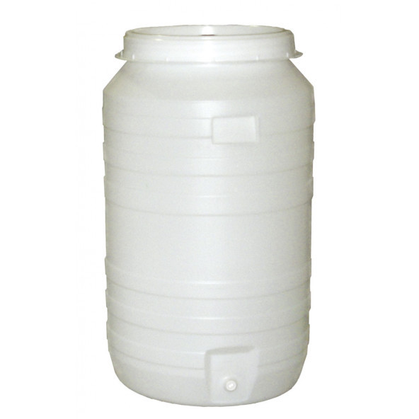 Fermenting barrel plastic 210l with airlock and tap
