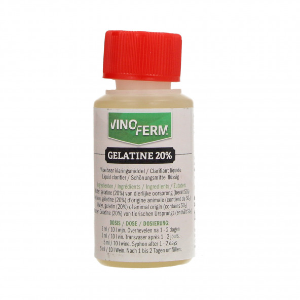 Gelatine 20% VINOFERM 100 ml