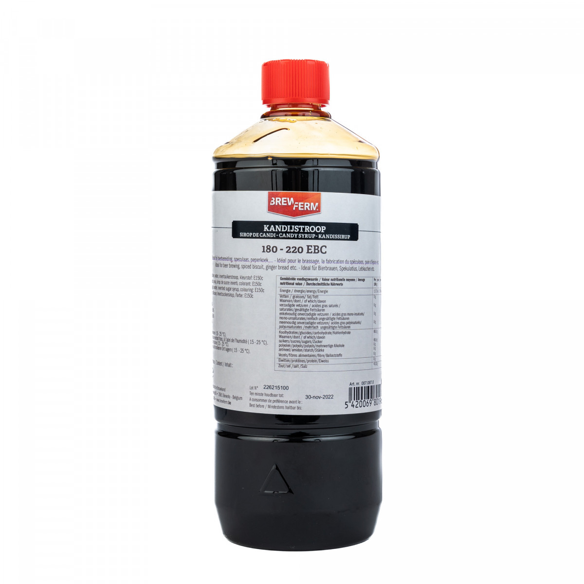 candy syrup liquid dark 1 l (1,35 kg)