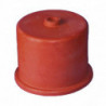 Rubber cap nr 4, 40mm, with 9mm hole 0