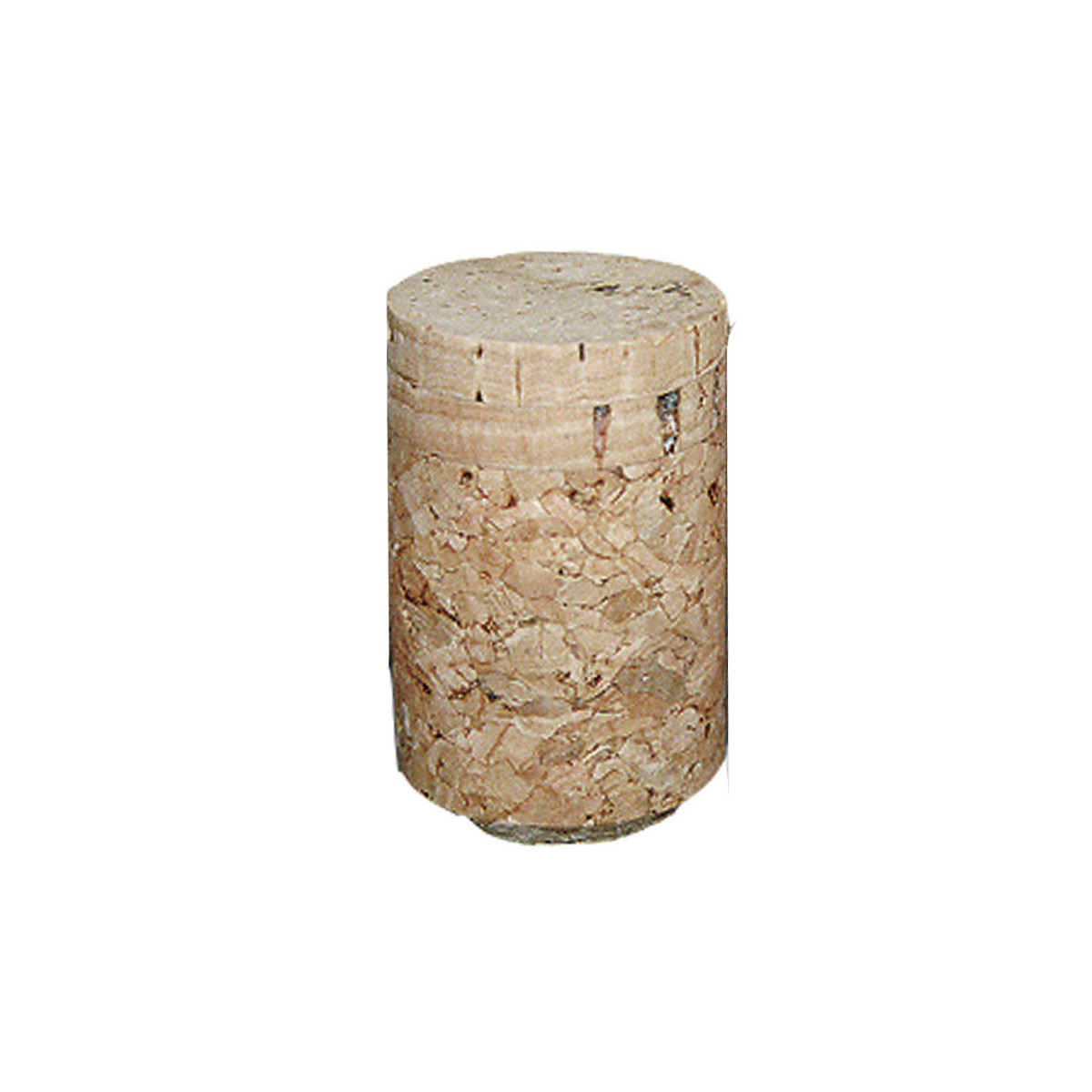 Champagne cork agglo + cork 48x30.5 mm 1,000 pcs